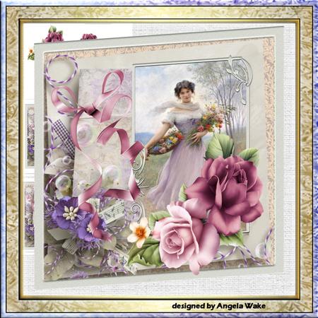 Basket of Cut Flowers Mini Kit