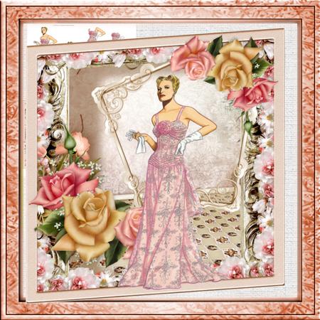 Lady with Style 7.5 Mini Kit and Decoupage