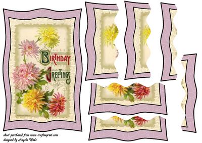 Birthday Dahlias