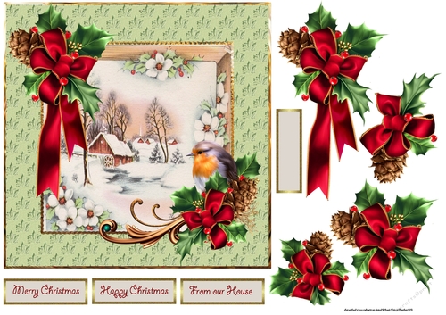 The water mill and holly