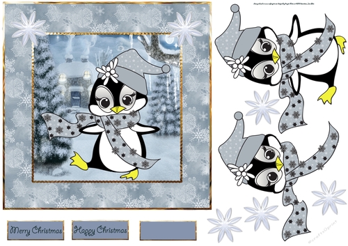 Penguin in wonderland