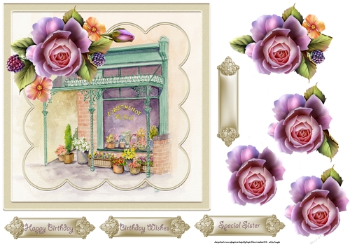 The flower shop