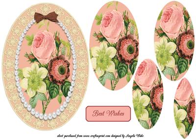 Roses Lace and Pearls