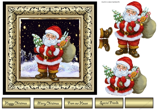 Santas journey has began
