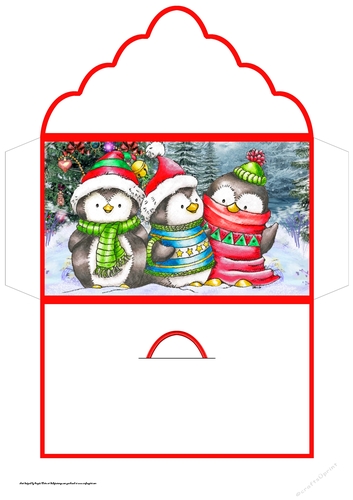 Chilly penguins money wallet
