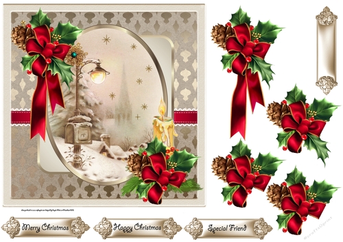Lamp light at Christmas