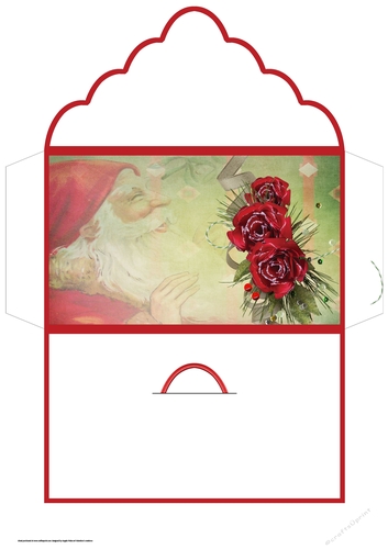 Santa money wallet