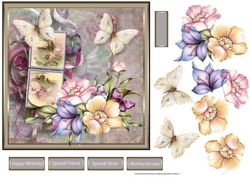 Rustic countryside and flowers