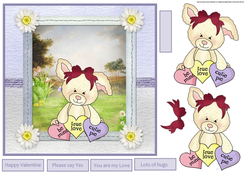 Valentine rabbit