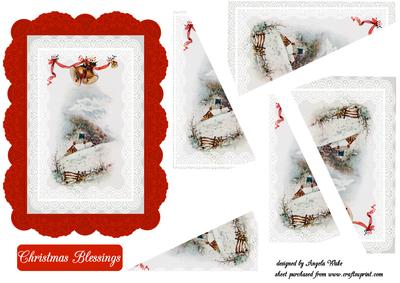 Christmas Bells and Farmhouse