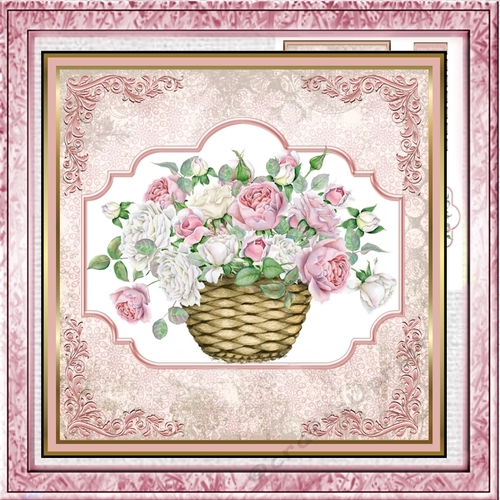 Basket of roses