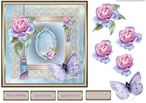 Butterfly rose