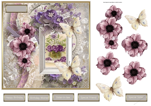 Vintage flower variety