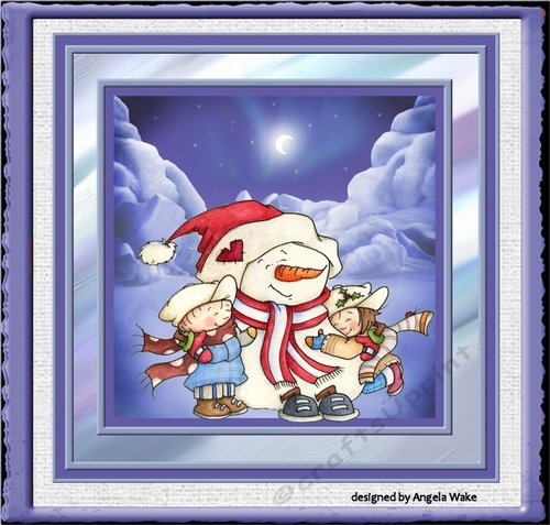 Snowman and friends