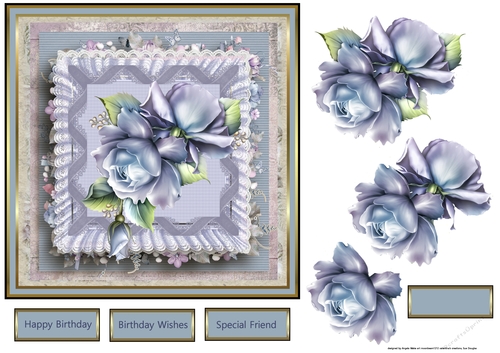 Blue rose