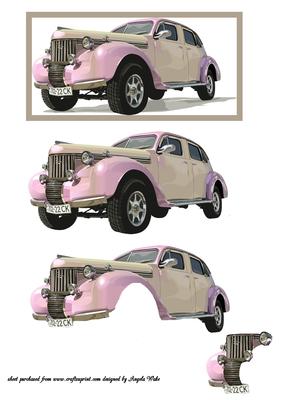 Old American Car