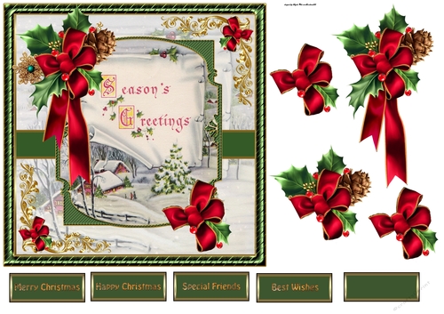 Snow season greetings