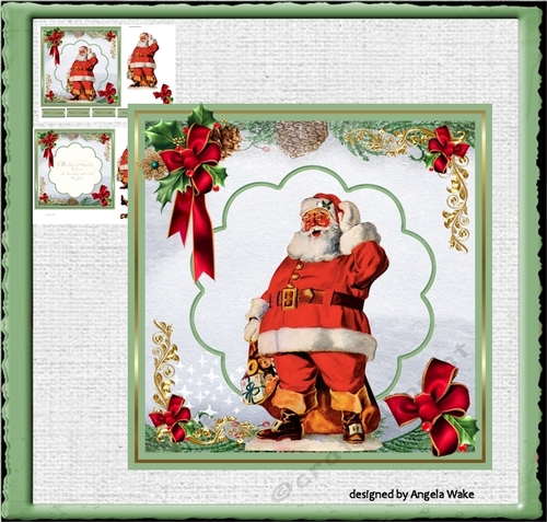 Vintage Santa