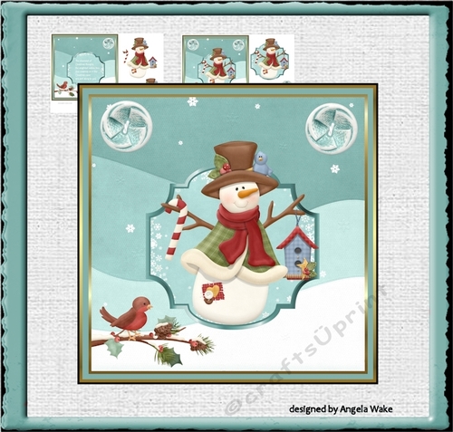 Snowman and friends
