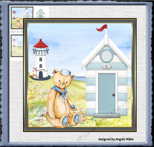 Sailor Ted at the beach