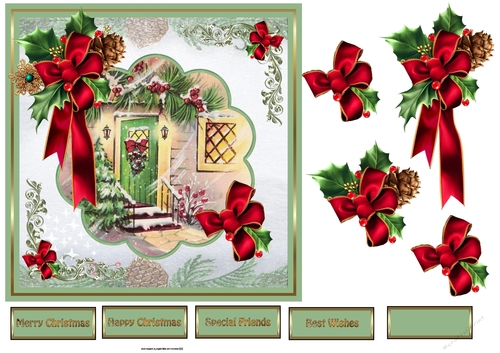 The Christmas door