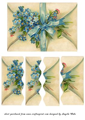Letter Wrapped in Ribbon