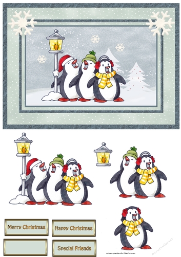 Penguin trio