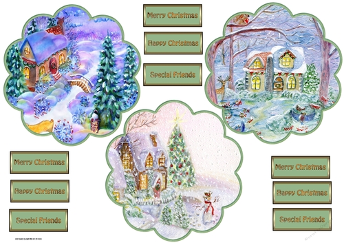 Christmas houses