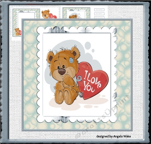 Teddy has pinned a heart