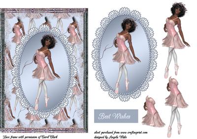 Ballet Dancer in Pink