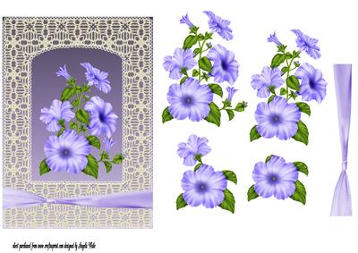 Arched Petunias