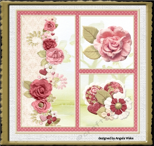 Summer roses 7x7