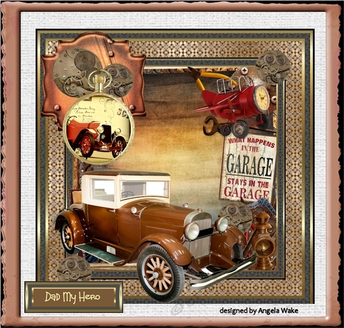 In the garage