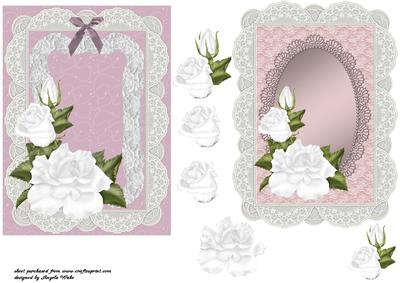 Rose and Lace Toppers