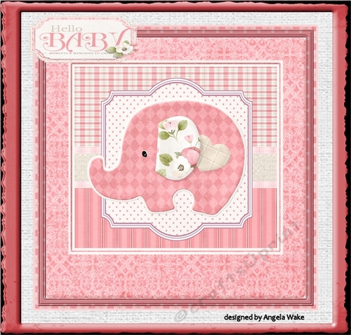 Baby girl elephant