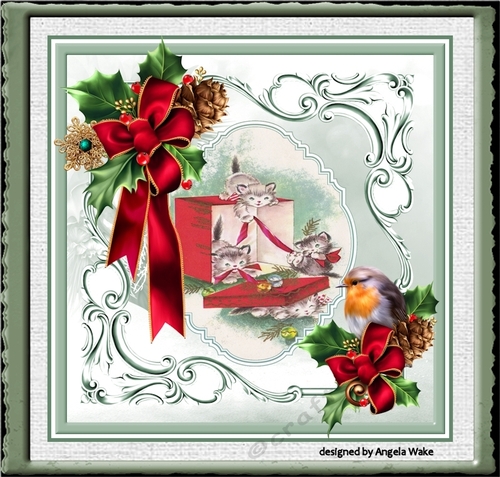 The Christmas kittens 7x7