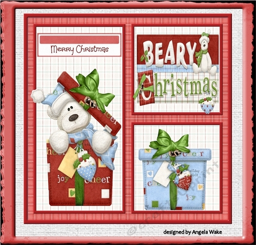 Teddy bear Christmas