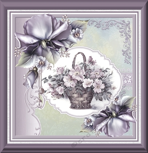 Basket of flowers