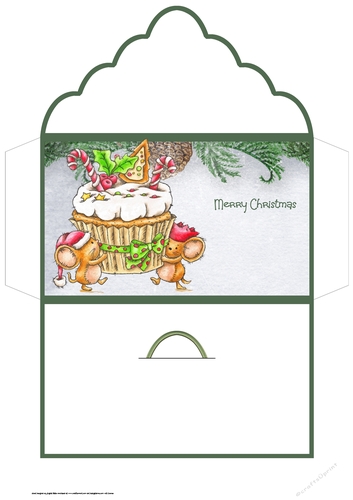 Christmas cupcake