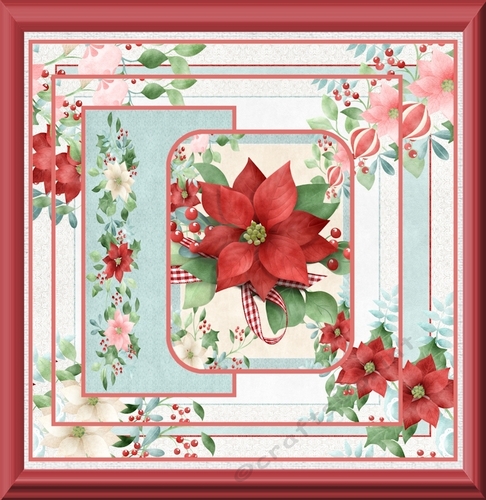 Red poinsettia