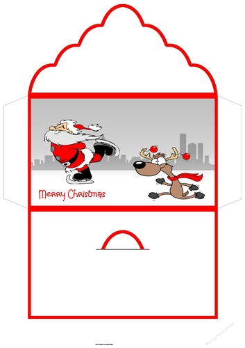 Santa and rudolf