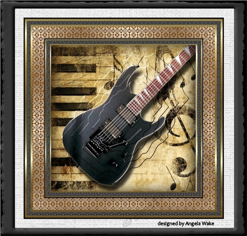 Guitar music rock