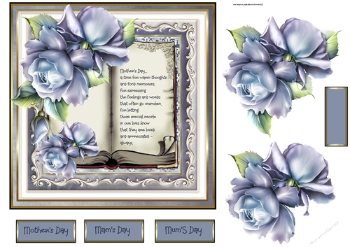 Blue rose mothers verse