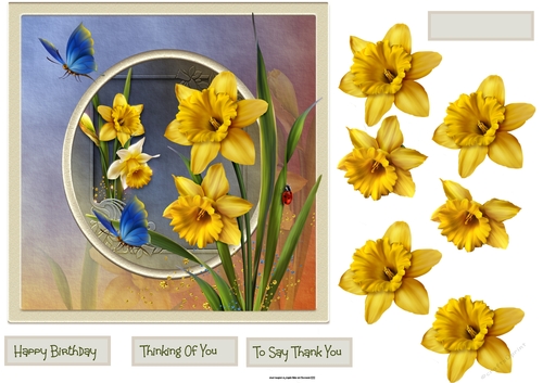 Dance with daffodils