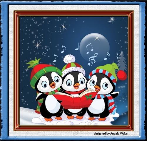 Penquin carol singers