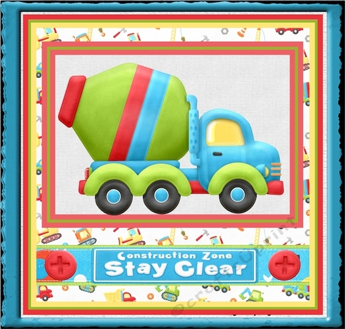 Cement mixer truck