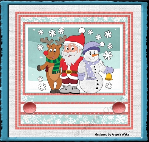 Santa and friends
