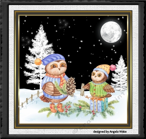 Christmas owls