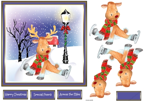 Whoops Rudolf slipped