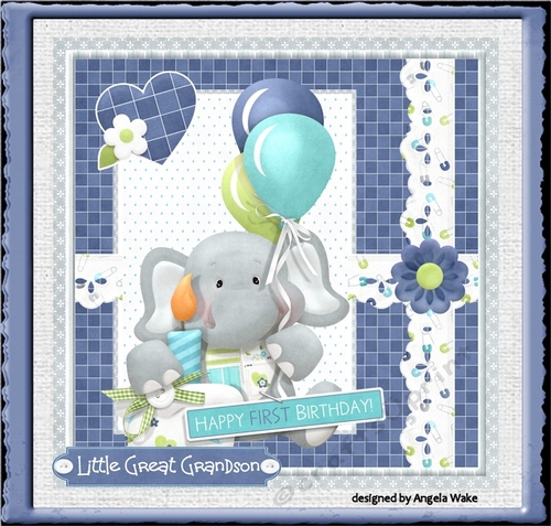 Baby boy elephant